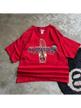 Vintage 2000s Lee Sport Angels World Series Tee